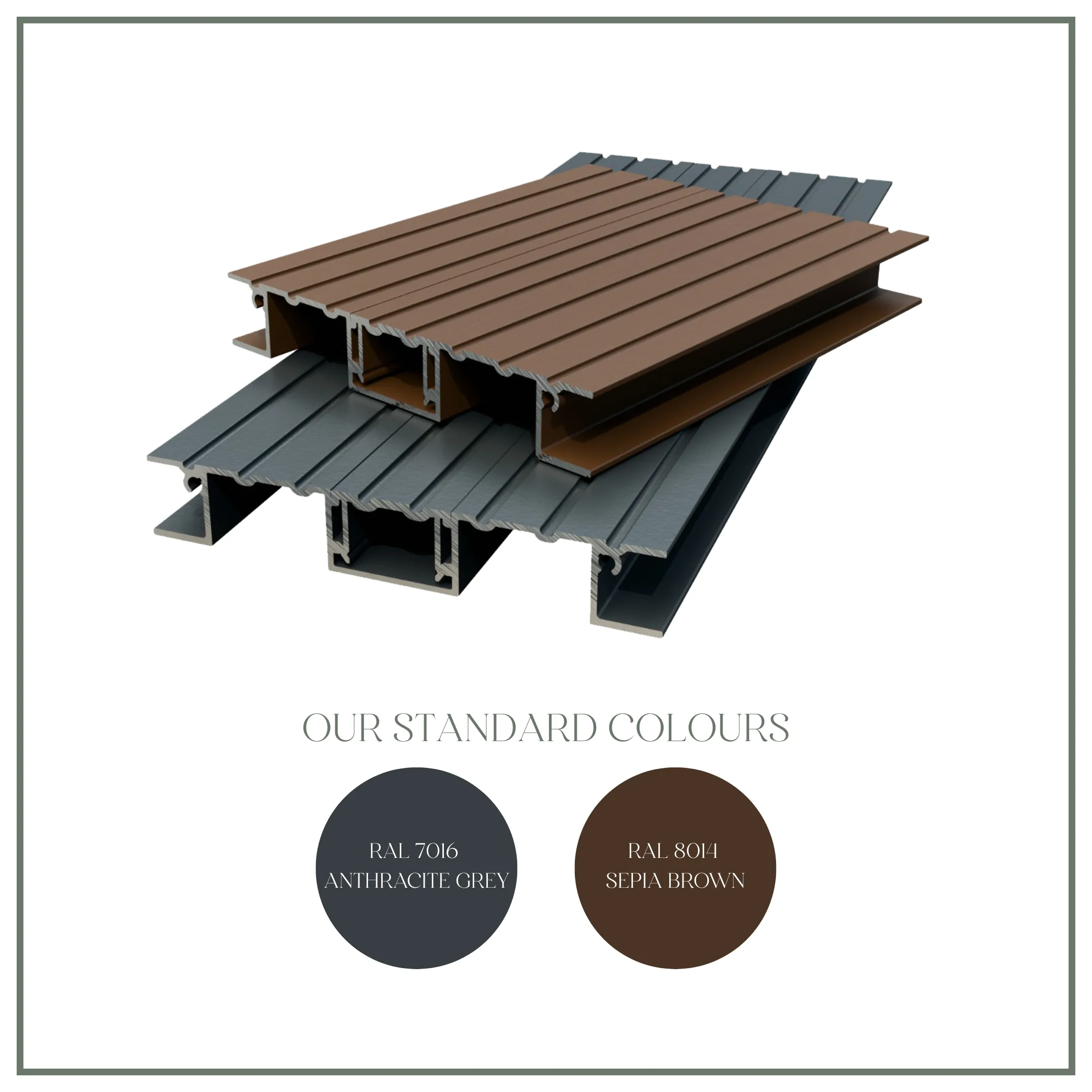 Aluminium Decking Board - 3.6m