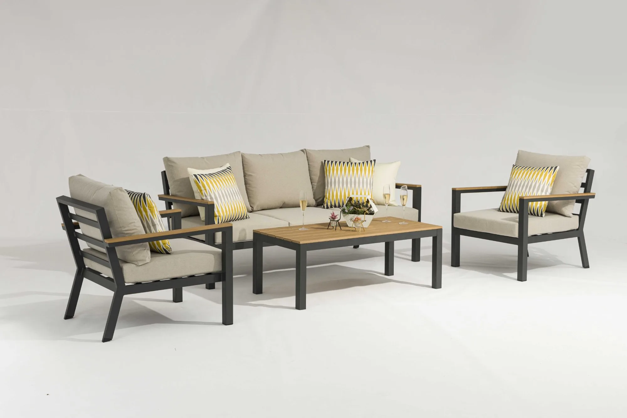 Heidi 3 Seater Sofa Lounging Set