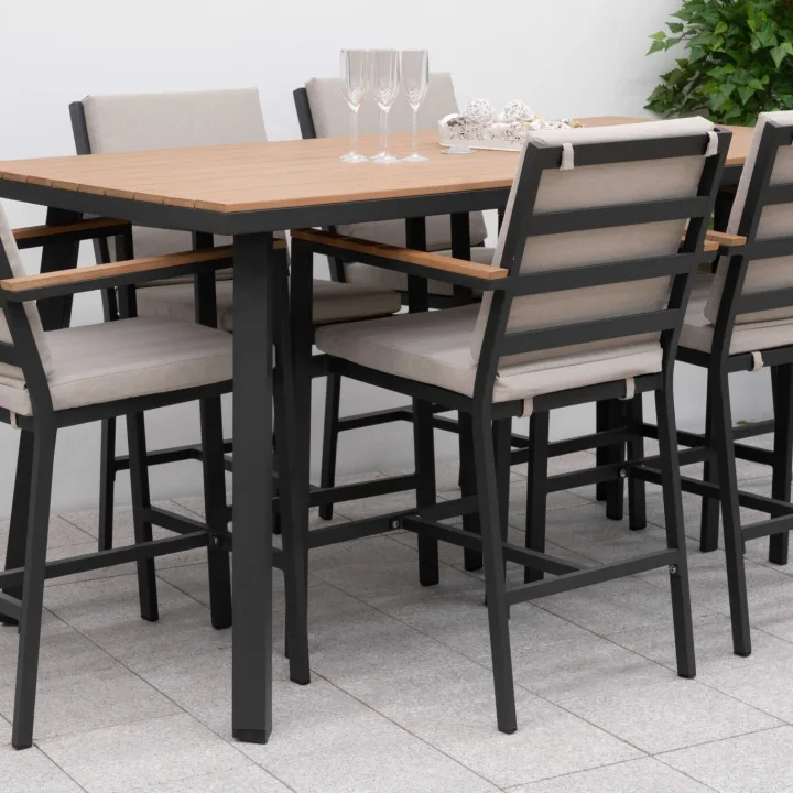 Heidi 6 Seat High Dining Set